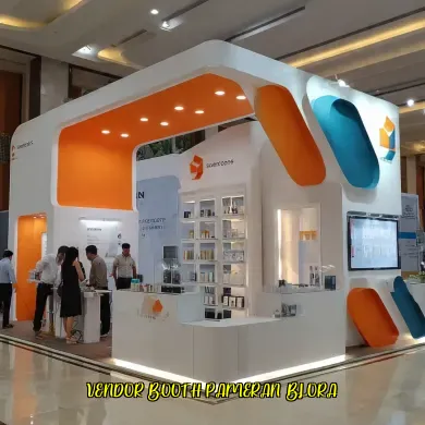 Vendor Booth Pameran Blora